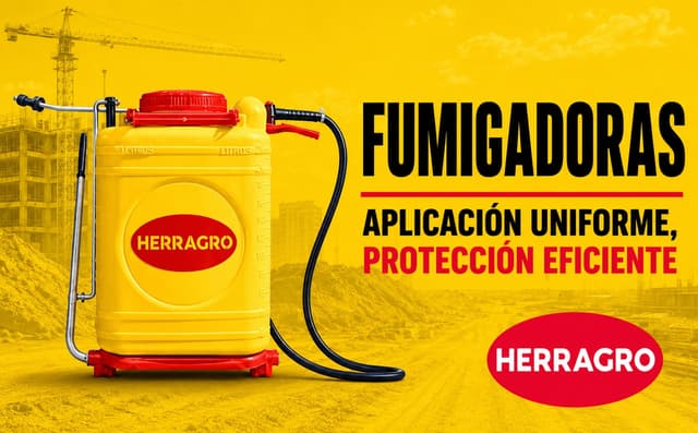 Fumigadoras: Cobertura eficiente y control preciso
