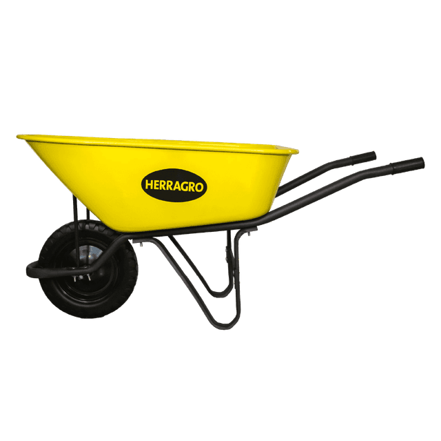 Carreta 110 Lts Chasis Met Verde Llanta Antipinchazo