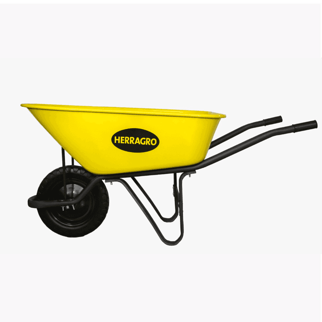 Carreta 110 Lts Chasis Met Verde Llanta Antipinchazo