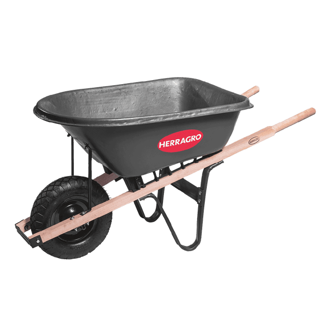 Carreta 100 Lts Chasis Mad Platon Plastico Llanta Antipinchazo