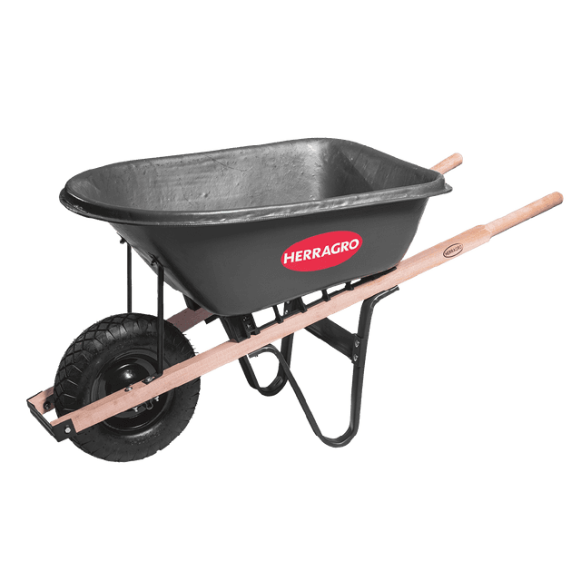 Carreta 100 Lts Chasis Mad Platon Plastico Llanta Neumatica