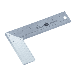 Escuadra Profesional Acero Inox Mango Zamak 8