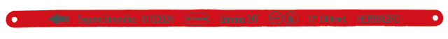 Segueta 12 24 Ddp Bimetalica  Roja