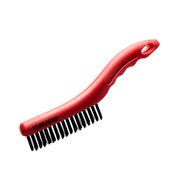Cepillo Alambre 4x16 Mango Plastico Profesional