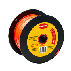 Nylon Redondo 2.7 Mm X 100 M Naranja